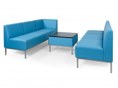 Комплект мебели для зоны ожидания POINTEX CONSTRUCT 02 Черный