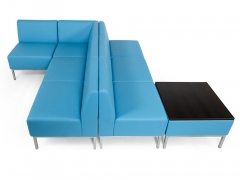 Комплект мебели для зоны ожидания POINTEX CONSTRUCT 03 Черный